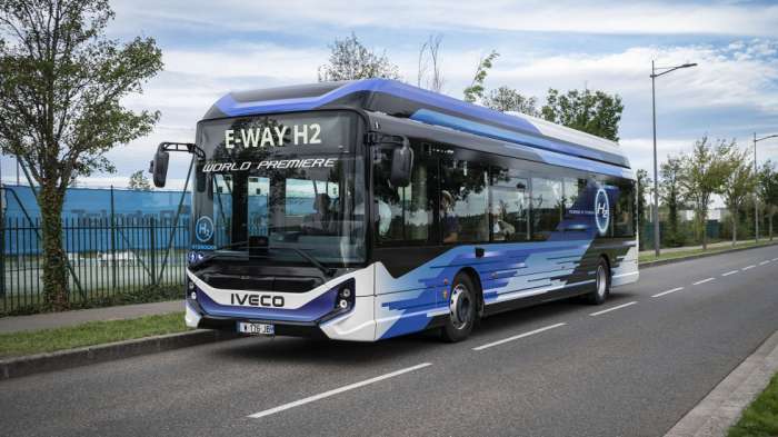 Βραβείο κορυφαίου οχήματος υδρογόνου για το E-WAY H2 της Iveco Bus! 